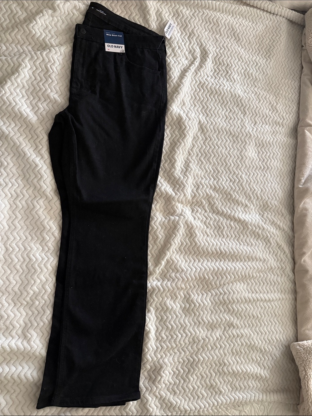 Old Navy Black Straight Leg Pants - Classic Fit